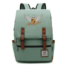 School Of Witchcraft And Wizardry Printed Student Backpack For Men And Women, Casual Belt Buckle, Classic Backpack 43*29*13.5cm