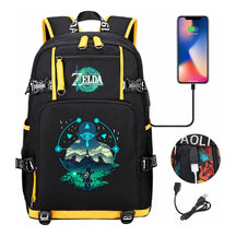 Printed Youth Student School Bag Large Capacity Leisure Travel Backpack