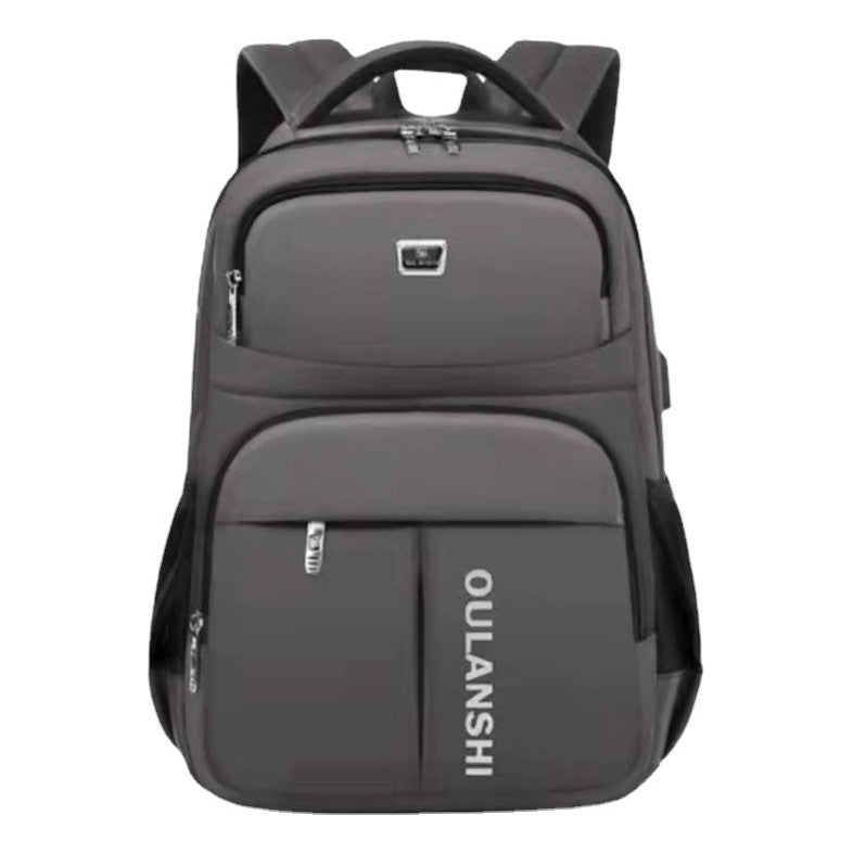 Double Shoulder Computer Bag, Large Capacity Business Travel Mountaineering Bag, Student Backpack
