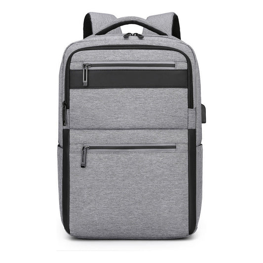 Usb Backpack, Large Capacity Computer Bag, Casual Student Backpack, Minimalist Travel Bag
