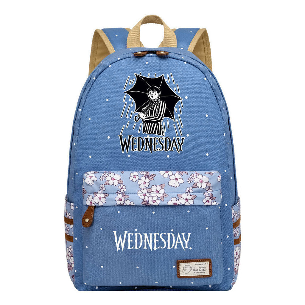 Printed Student Backpack, Fashionable And Casual Backpack