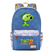 Game Plants Battle Printed Teenage Girl Student Backpack For Men And Women's Leisure Backpack