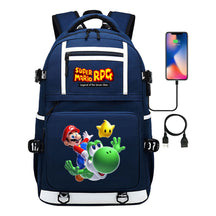 Super Mario Printed Backpack For Men And Women, Casual Travel Backpack