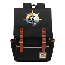 Game Tear Print Of The Kingdom Of Zelda Youth Primary And Secondary School Student Backpack Usb Men's And Women's Leisure Backpack