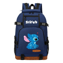 Anime Star Baby Stitch Printed Student Backpack Men And Women's Leisure Travel Backpack