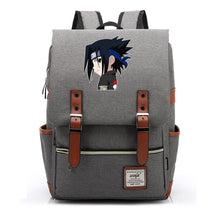 Naruto Printed Teenage Student Backpack For Men And Women, Casual Belt Buckle, Classic Backpack