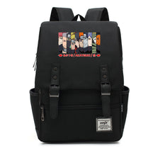 Naruto Printed Student Backpack Casual Belt Buckle Classic Backpack