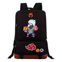 Cartoon Naruto Uchibo Youth Student School Bag Large Capacity Travel Bag Men's And Women's Backpack