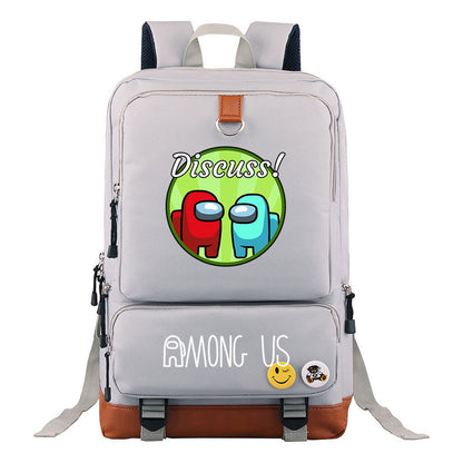 Youth Student Backpack, Large Capacity Travel Bag, Men's And Women's Backpack