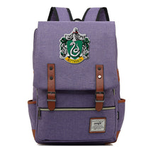 School Of Magic Printed Student School Bag Men's And Women's Casual Belt Buckle Classic Backpack
