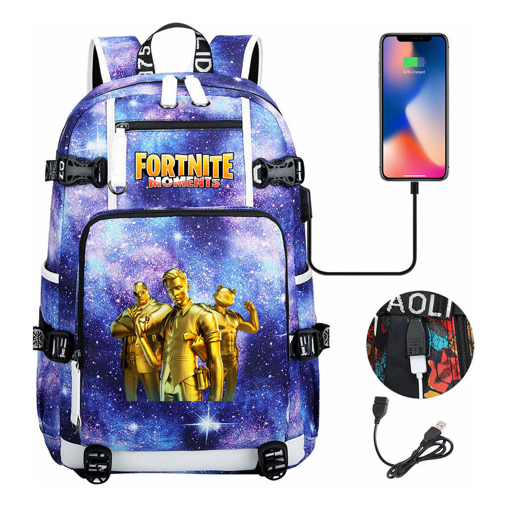 Usb Youth Student Backpack For Men And Women's Travel Backpacks