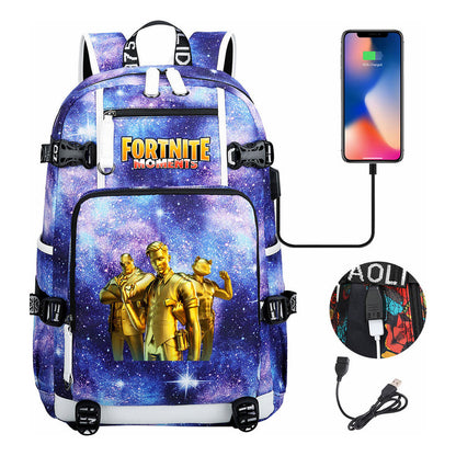 Usb Youth Student Backpack For Men And Women's Travel Backpacks