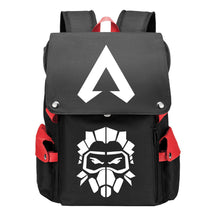 Apex Hero Print Usb Charging Cap Head Style Student School Bag Casual Backpack