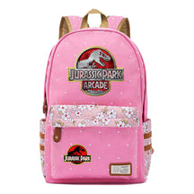 Jurassic Park Dinosaur Printed Student Backpack Leisure Backpack
