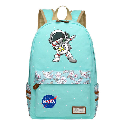 Fashionable Printed Student Backpack From Nasa, Casual Backpack