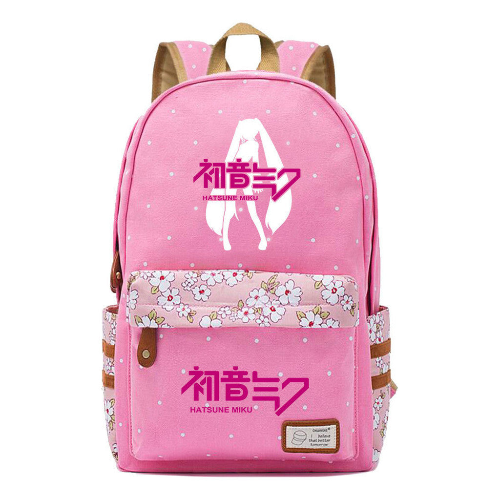 Printed Teenage Primary And Secondary School Backpack For Girls, Casual Backpack