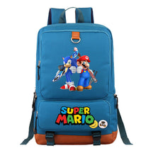 Super Mario Print Youth Student Backpack, Travel Bag, Men's And Women's Backpack