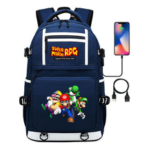 Super Mario Printed Backpack For Men And Women, Casual Travel Backpack