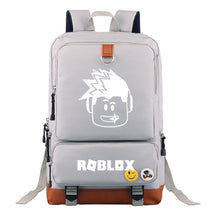 Game Roblox Printed Teenage Student Backpack, Travel Bag, Men's And Women's Backpack