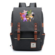 Toy Bear Printed Teenage Student Backpack For Men And Women, Casual Belt Buckle, Classic Backpack