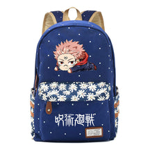Cartoon Spell Battle Youth Girls Student School Bag Men's And Women's Leisure Canvas Backpack