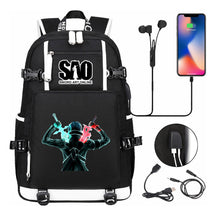 Sword God Domain Usb Youth Student Backpack For Men And Women's Leisure Travel Backpack