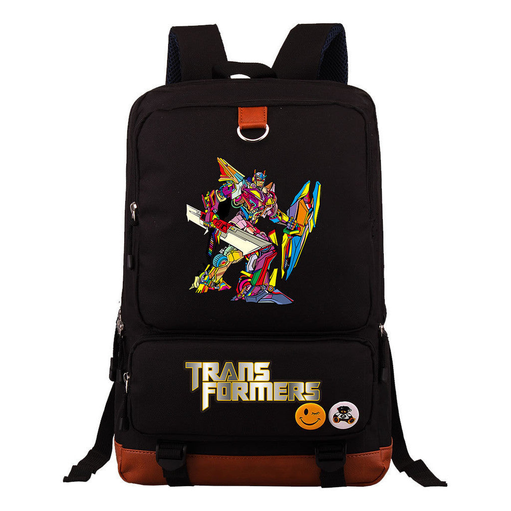 Transforming Mecha Student Backpack, Men's And Women's Backpack, Travel Bag