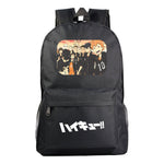 Fashion Volleyball Youth Flying Heart Printed Youth Student School Bag Men's And Women's Leisure Backpack