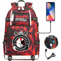 Bullet Theory Breaks Usb Large Capacity Youth Student Backpack Men's And Women's Leisure Travel Backpack