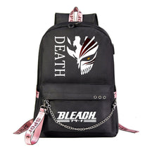 Death Print Usb Youth Student Backpack For Men And Women's Leisure Travel Backpack