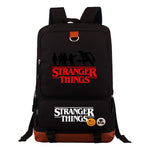 Strange Story Printed Youth Student School Bag Large Capacity Travel Bag Men's And Women's Backpack