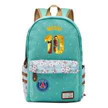 Sports Football Star Printed Youth Student Backpack For Men And Women's Leisure Backpack