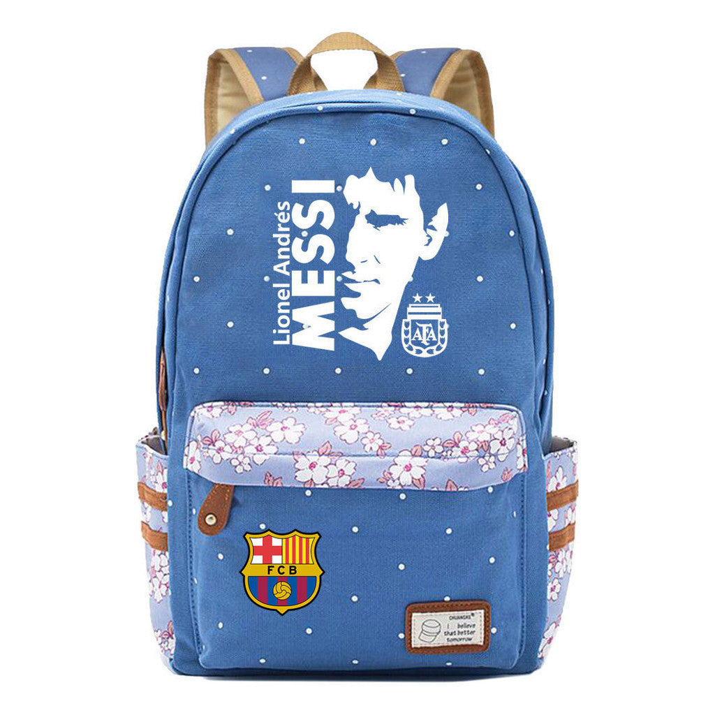 Printed Teenage Student Backpack For Men And Women's Leisure Backpack