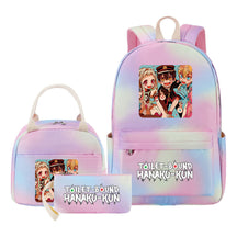 Teenage Student Girl Backpack Lunch Bag Three Piece Set Backpack Set