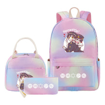 Teenage Student Girl Backpack Lunch Bag Three Piece Set Backpack Set