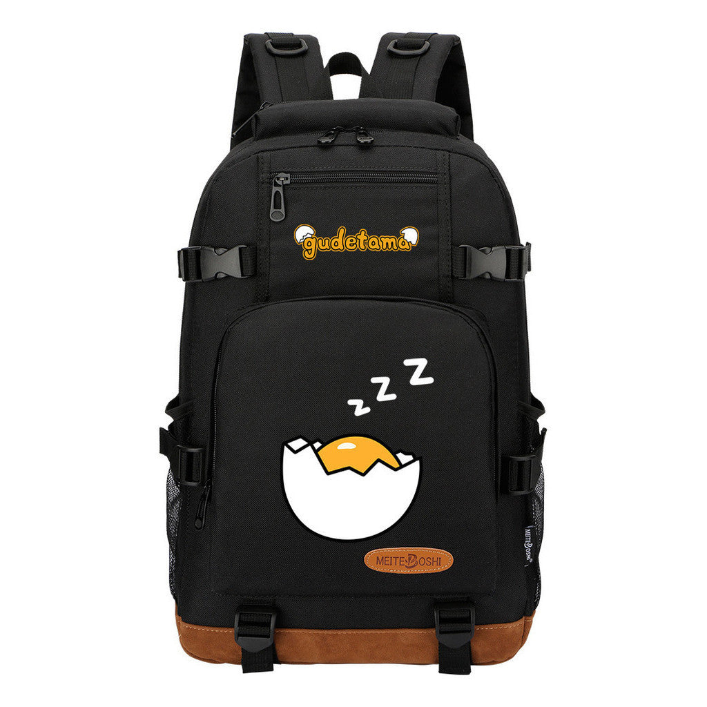 Lazy Egg Student Backpack, Boys And Girls Backpack