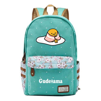 Egg Yolk Lazy Egg Teenage Girls Student Backpack Leisure Backpack