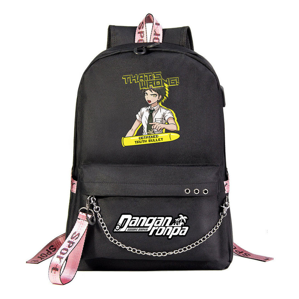 Usb Youth Student Backpack For Men And Women's Leisure Travel Backpack