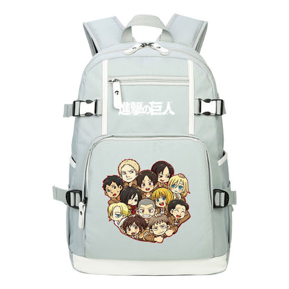 Giant Soldier Captain Alan Of Anime Attack Student Backpacks, Men's And Women's Backpacks, Leisure Travel Backpacks, Backpacks