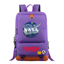 Nasa Fashion Printed Youth Student School Bag Large Capacity Travel Bag Men's And Women's Backpack