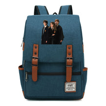 Academy Of Magic Print Teen Student School Bag For Men And Women Casual Belt Buckle Classic Backpack