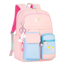 Elementary School Backpack, Lightweight And Casual Children's Backpack, Cute Contrasting Color Student Bag