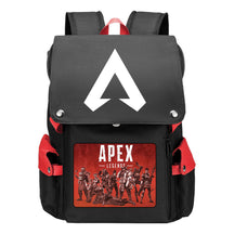 Apex Hero Print Usb Charging Head Youth School Bag Casual Backpack