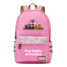 Toy Bear Game Fashion Printed Teenage Girls Student School Bag Men's And Women's Casual Canvas Backpack