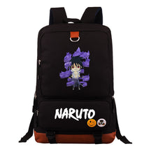 Cartoon Naruto Uchibo Youth Student School Bag Large Capacity Travel Bag Men's And Women's Backpack