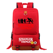 Strange Story Printed Youth Student School Bag Large Capacity Travel Bag Men's And Women's Backpack