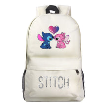 Interstellar Baby Stitch Printed Youth Student Backpack For Men And Women Casual Backpack