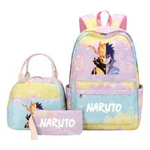 Naruto Teenage Girls School Bag Lunch Bag Three Piece Backpack Set