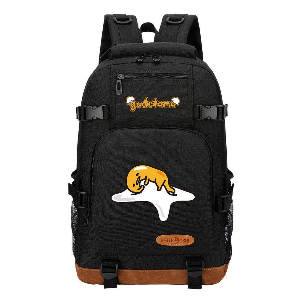 Lazy Egg Student Backpack, Boys And Girls Backpack