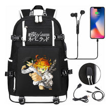 Promised Dream Island Usb Large Capacity Youth Student Backpack For Boys And Girls Leisure Travel Backpack